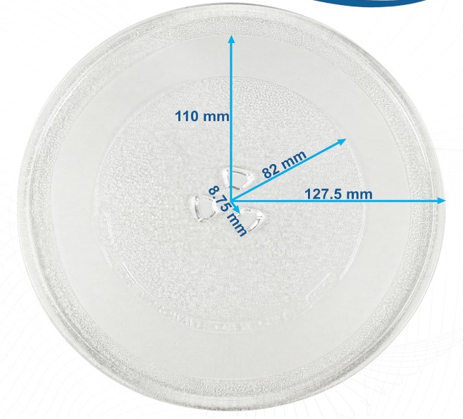 Glass Turntable Tray - 10-inch - Image 2