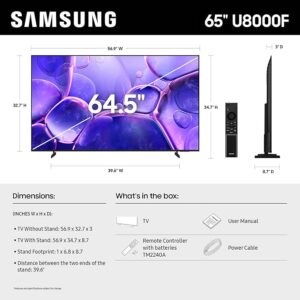 65 in 4K Smart TV