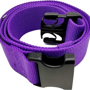 Gait Belt – Plastic Buckle – Purple