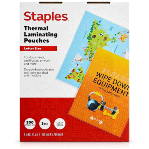 Thermal Laminating Pouches - 3mL