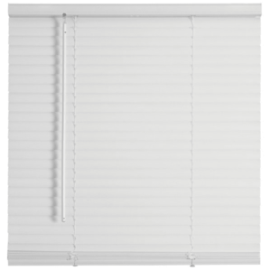 Cordless Vinyl Blind – White – 12 x 72 in