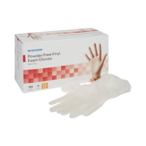 Vinyl Gloves – X-Small – Clear
