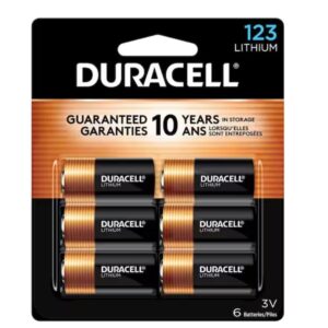 Lithium Battery – CR123A - 6-Pack