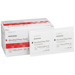 Alcohol Prep Pad - McKesson - 70% - Large