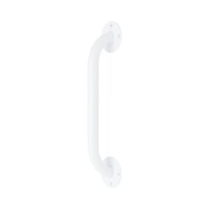 Grab Bar – White Enamel – 16 in